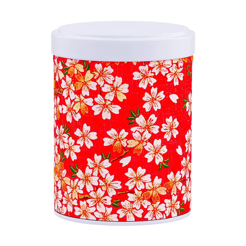Boite à thé illustrée empilable 100gr - Kihoku