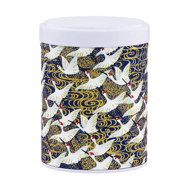 Boite à thé illustrée empilable 100gr - Norisuke 