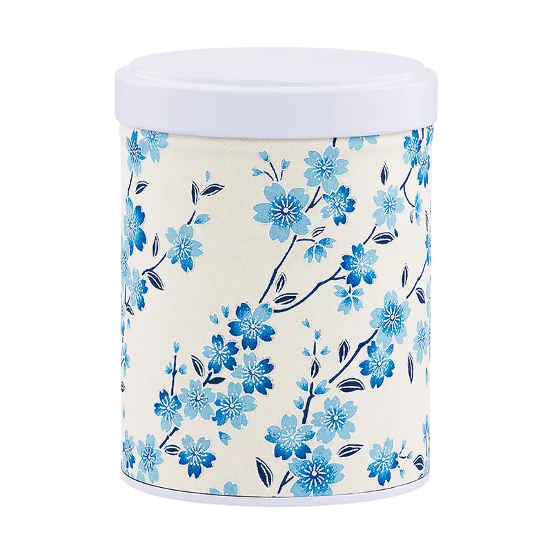 Boite à thé illustrée empilable 100gr - Hidaka