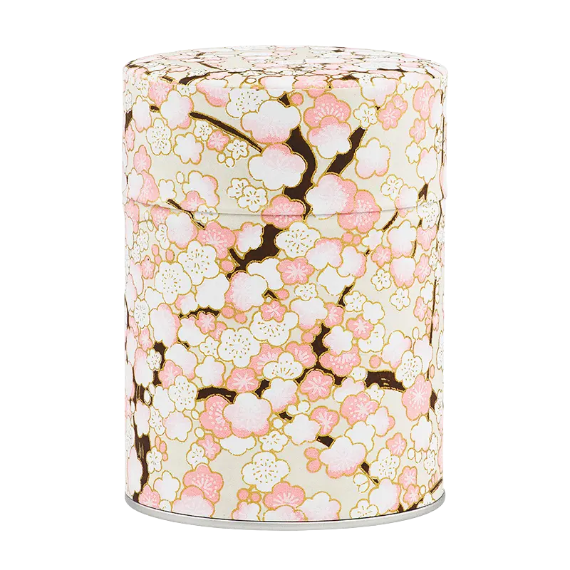 Boite à thé illustrée washi 100gr - Mashi