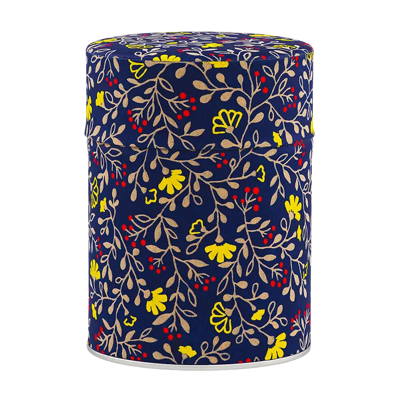 Boite à thé illustrée washi 100gr - Imabari
