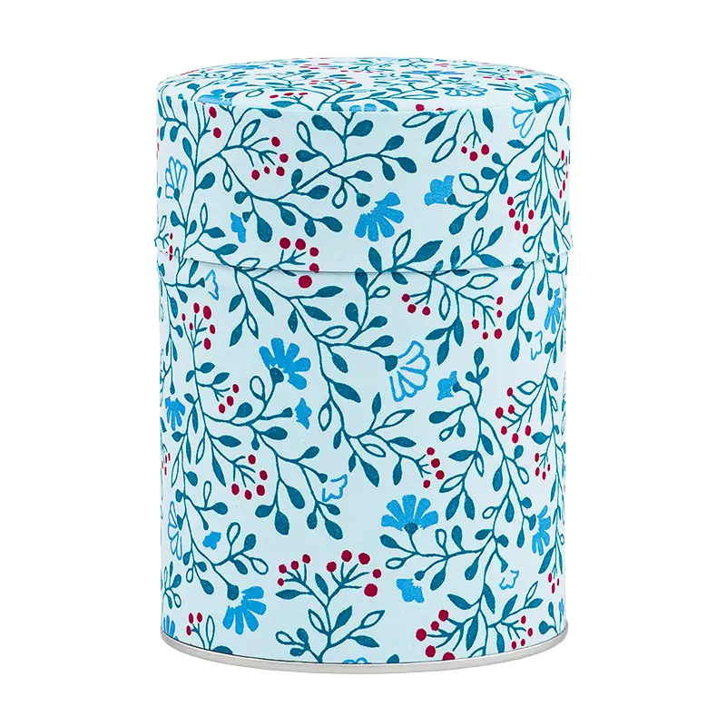 Boite à thé illustrée washi 100gr - Uchiko