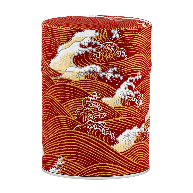 Boite à thé illustrée washi 100gr - Gobo