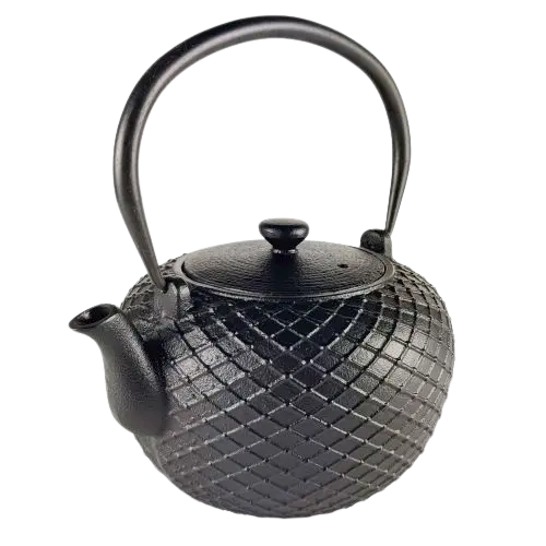 Théière noire en fonte - 0.8L