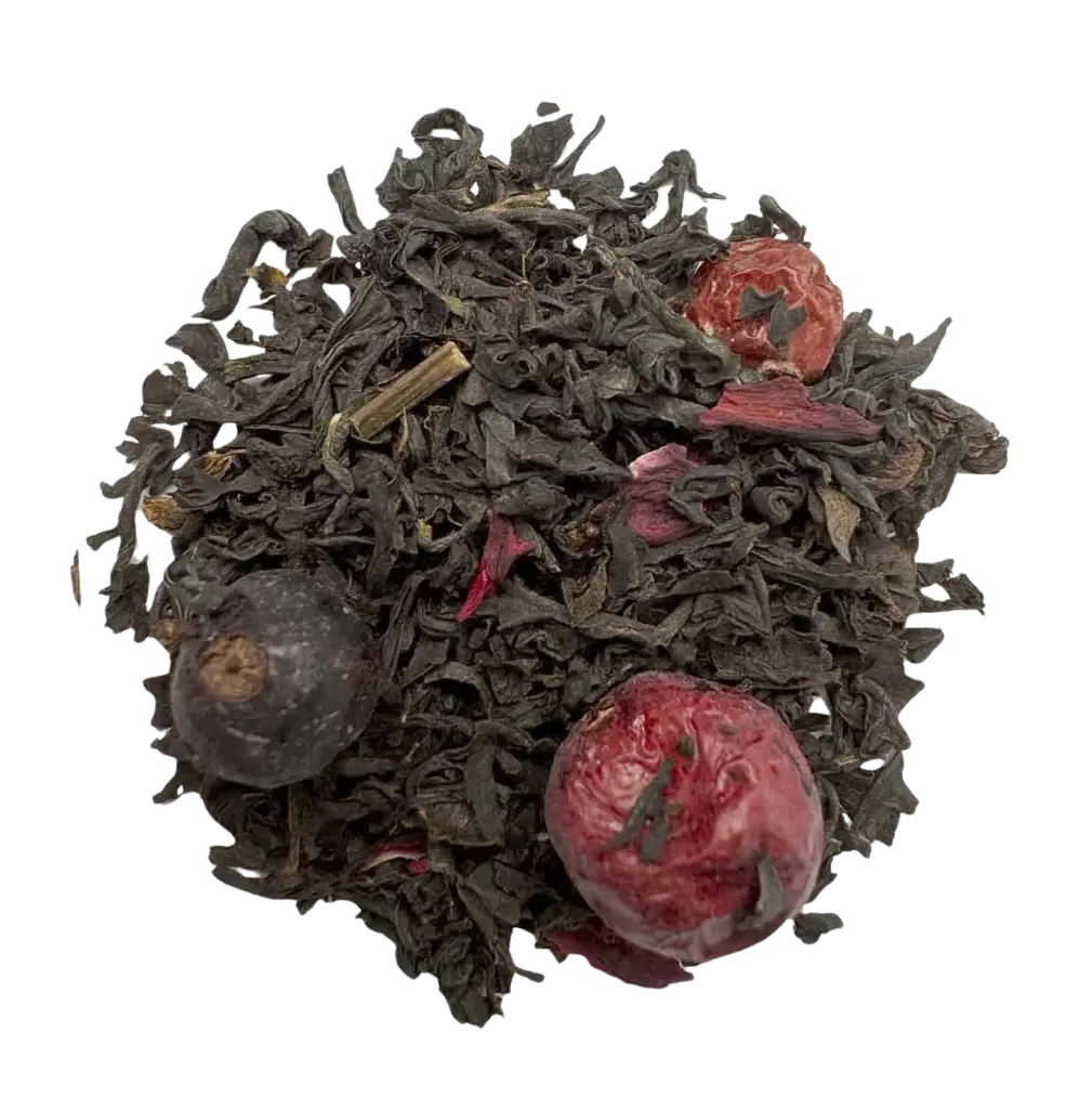 En Rouge et Noir - Thé noir fruits rouges  (Boîte métal 50gr)