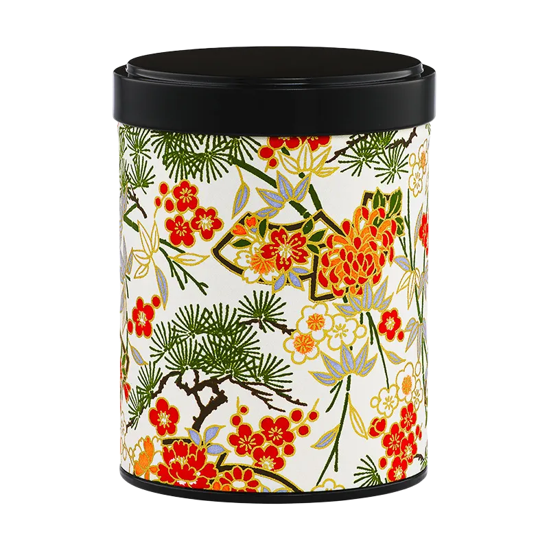 Boite à thé illustrée empilable 100gr - Fugukawa