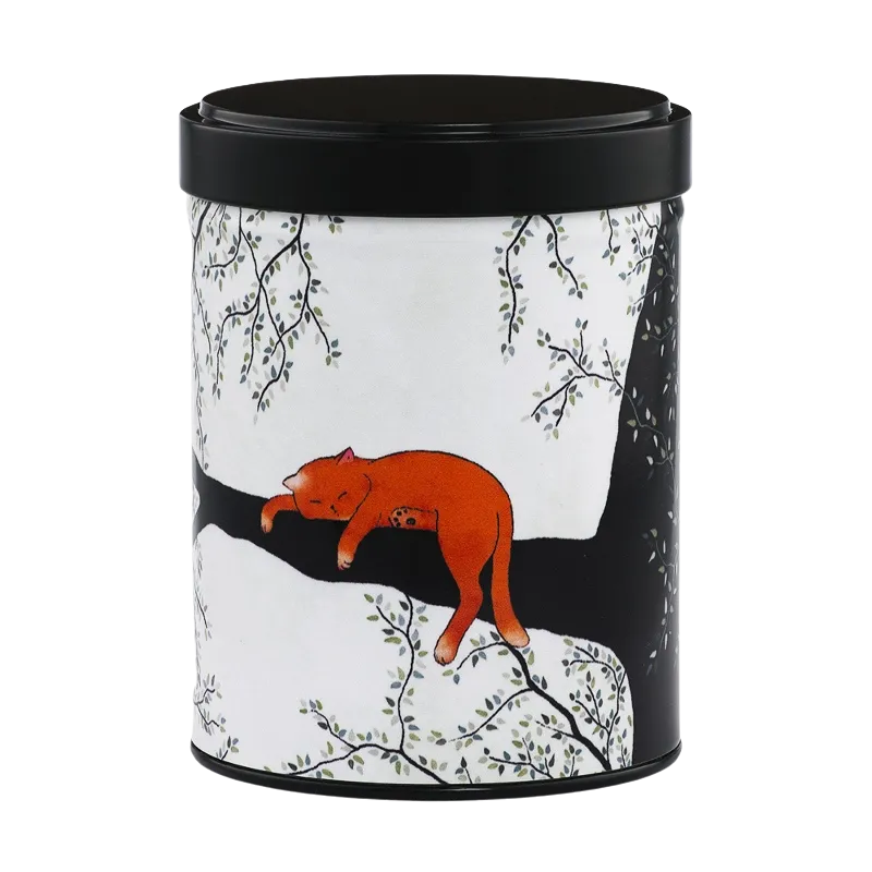 Boite à thé illustrée empilable 100gr - La Sieste