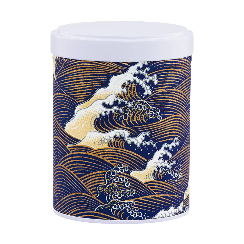 Boite à thé illustrée empilable 100gr - Kurotaki