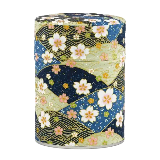 Boite à thé illustrée washi 100gr