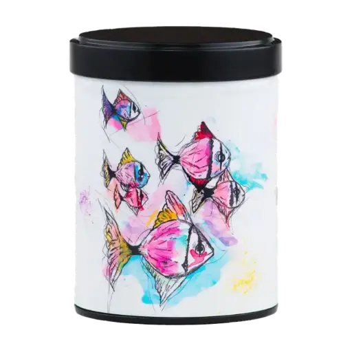 Boite à thé illustrée empilable 100gr