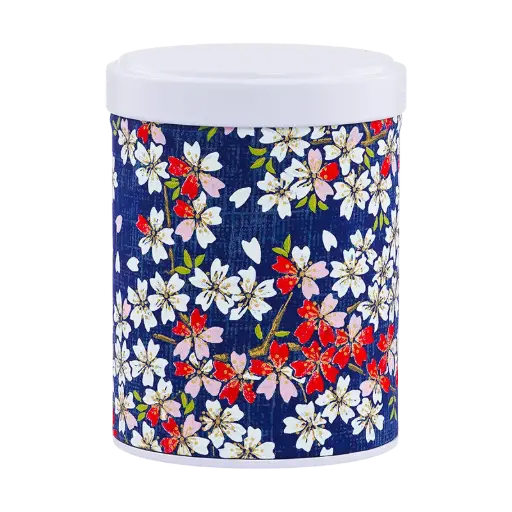 Boite à thé illustrée empilable 100gr - Kawazu