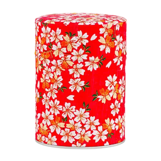 Boite à thé illustrée washi 100gr - Kihoku