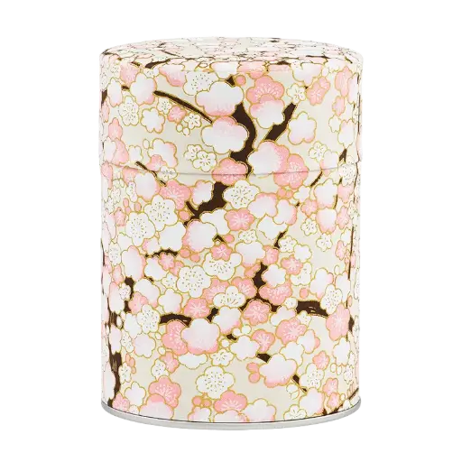 Boite à thé illustrée washi 100gr - Mashi