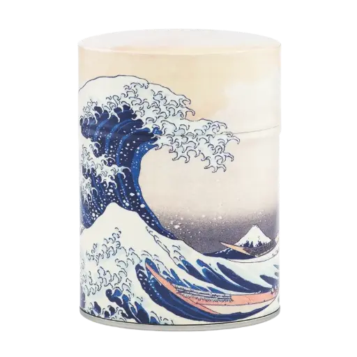Boite à thé illustrée washi 100gr - Hosukai