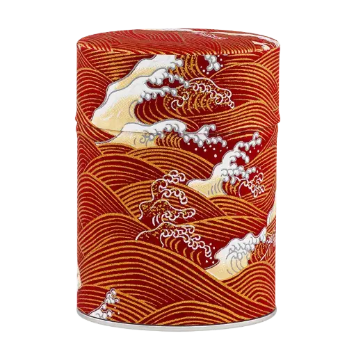 Boite à thé illustrée washi 100gr - Gobo